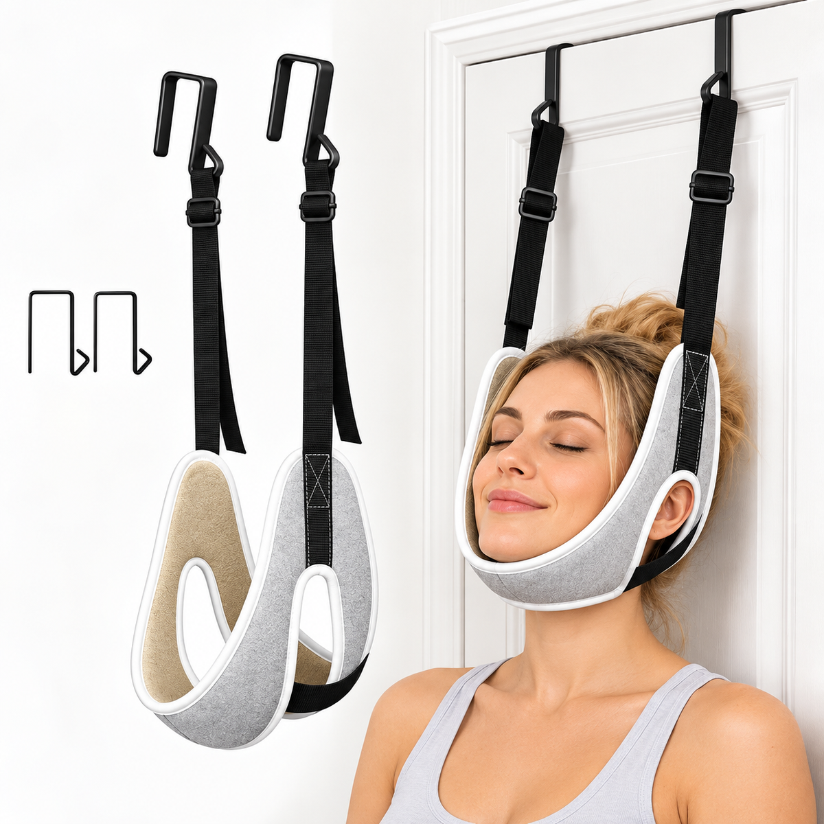 Styloram Over Door Cervical Traction Device for Neck Pain Relief