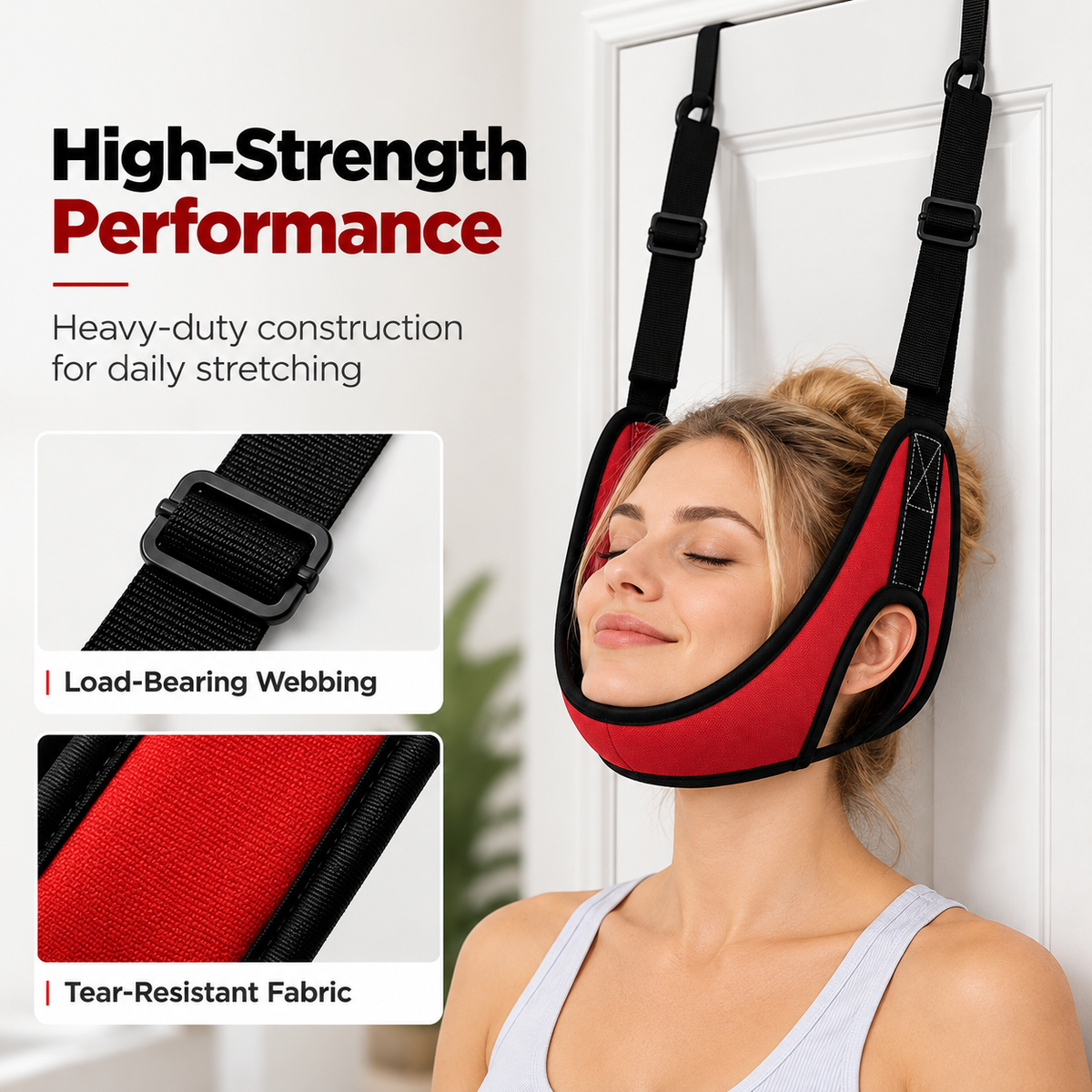 Styloram Over Door Cervical Traction Device for Neck Pain Relief