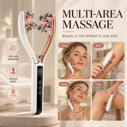 Styloram 5-in-1 LED Face & Neck Massager