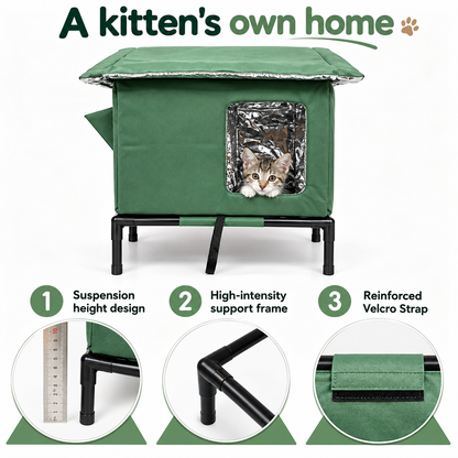 Styloram Outdoor Waterproof Cat House
