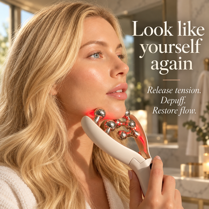 Styloram 5-in-1 LED Face & Neck Massager