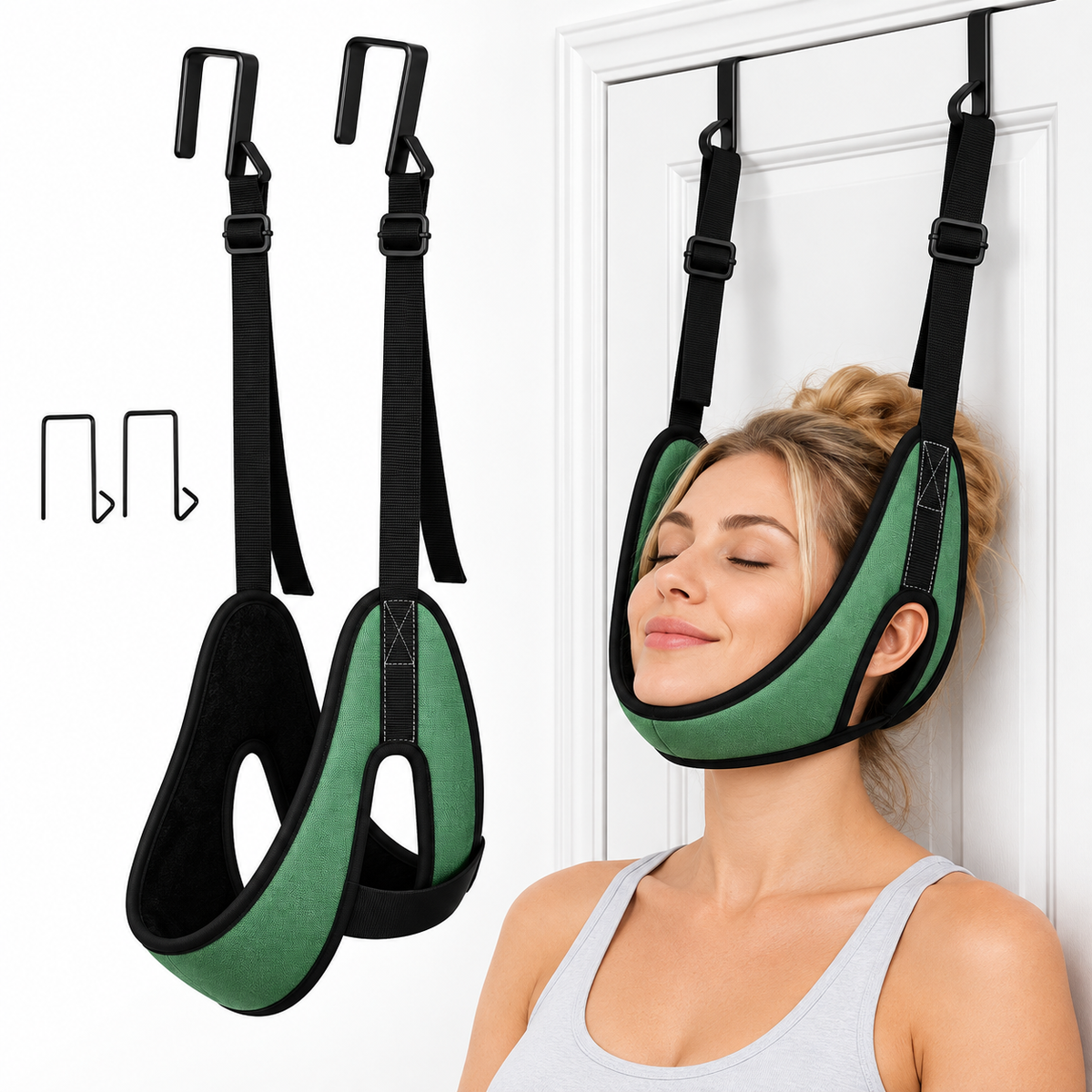 Styloram Over Door Cervical Traction Device for Neck Pain Relief
